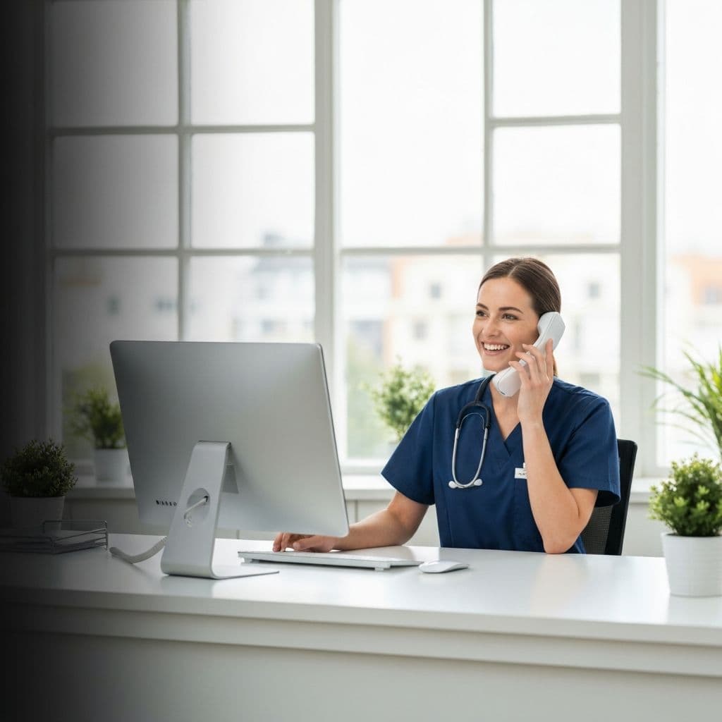 Welcoming reception area of Ezzie Daisy Care Services