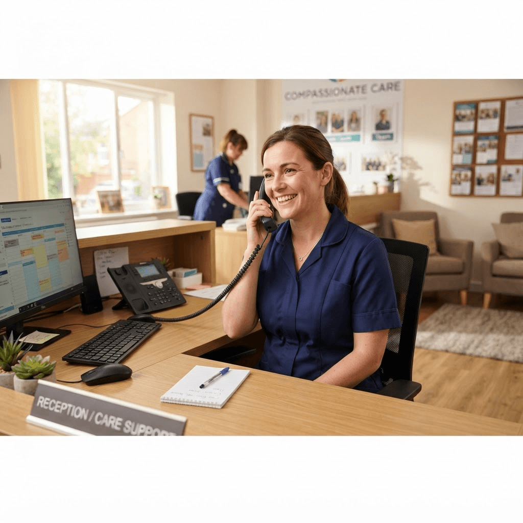 EzzieDaisy Care Services team member ready to help