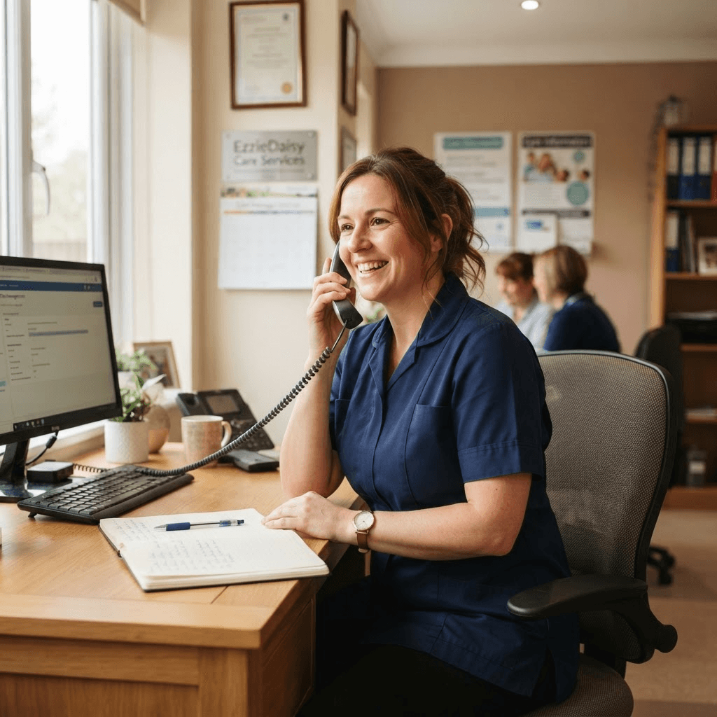 EzzieDaisy Care Services team member ready to help
